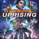 Terminal Uprising cover: Mops, Wolf lots of squiddy aliens.